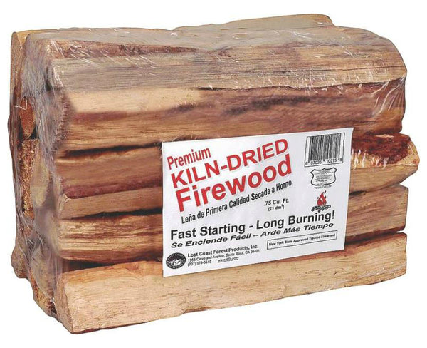 Lost Coast 10275 Premium Seasoned Firewood, 0.75 Cu. Ft.