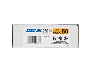 Norton 74368 3X Hook & Loop Sand Disc, 5", 60 Grit