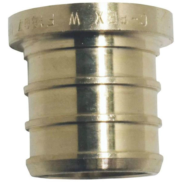 Apollo Valves APXP34 PEX Fitting Test Plug, 3/4", Brass