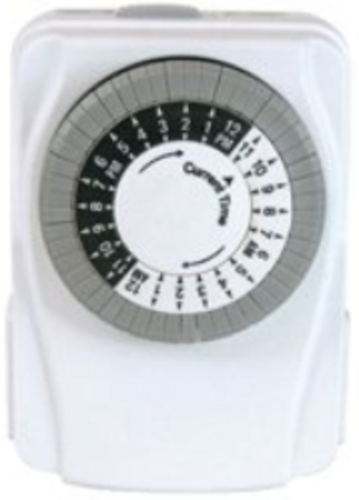 Power Zone TNI2423 2 Outlet Heavy Duty Indoor Timers,