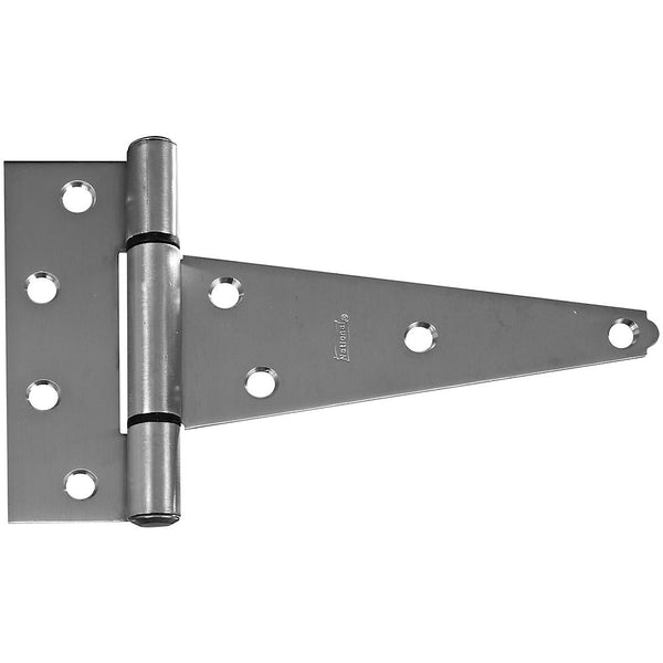 National Hardware N342-816 285 Extra Heavy T Hinge, Stainless Steel, 6"
