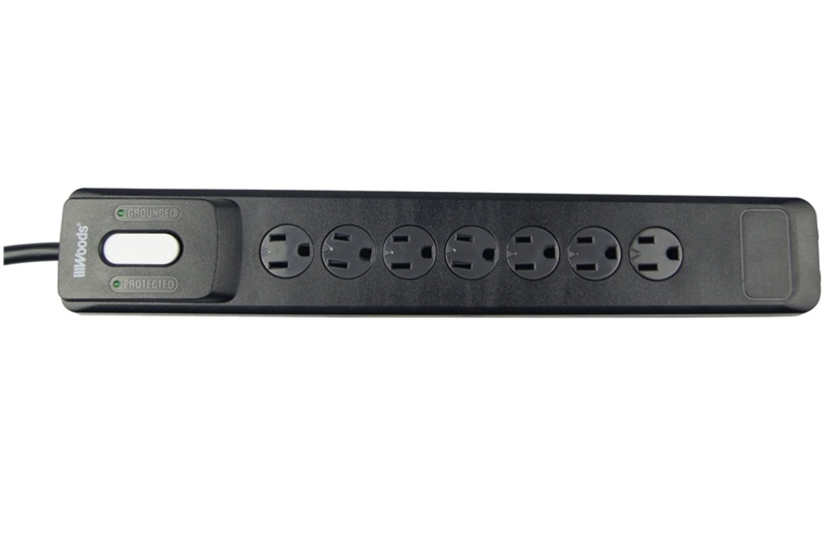 Woods 41626 Strips Surge Protector, 120 Volt, 1800 Watt