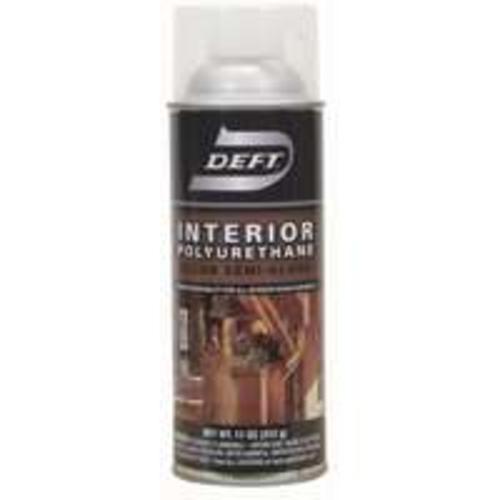 Deft 224-13 Interior Spray Polyurethane 11 Oz, Semi-Gloss