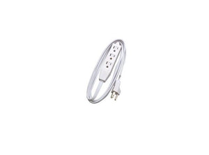 Woods 0609 SPT-2 Household Extension Cord, 16/3 x 8', White