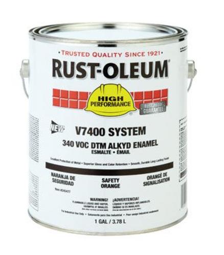Rust-Oleum 245477 Alkyd Enamel Paint Safety Orange