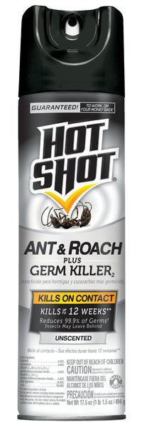 Hot Shot HG-96780 Ant & Roach Killer, 17.5 Oz