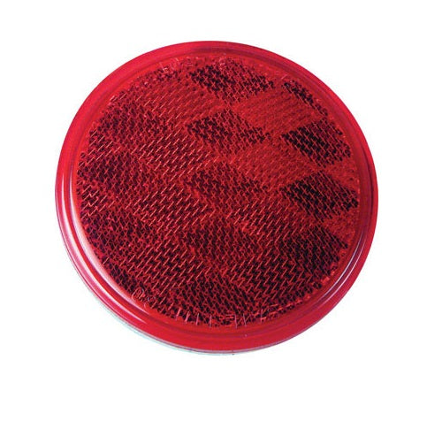 US Hardware RV-659C Round Reflector, 3" Red