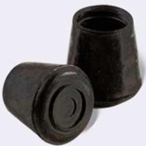 Shepherd Hardware 9746 Rubber Leg Tip, 1-1/4", Black