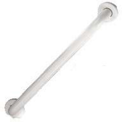 Mintcraft LB1524E-163L Stainless Steel Safety Grab Bar 24", White