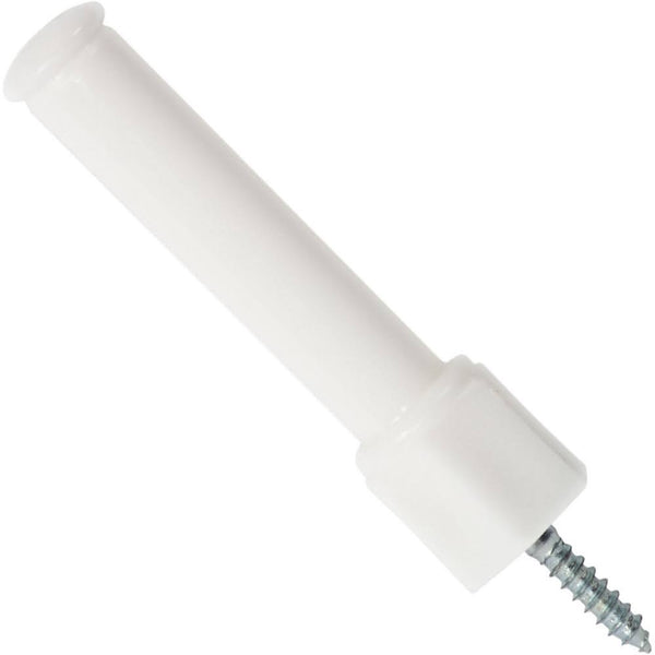 National Hardware N266-593 MP235BC Soft Jamb Child Safe Door Stop, White