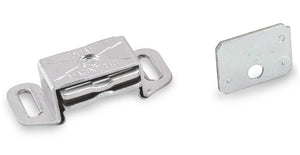 Amerock BP9783AL Single Magnetic Catch, Aluminum, 2" x 1"