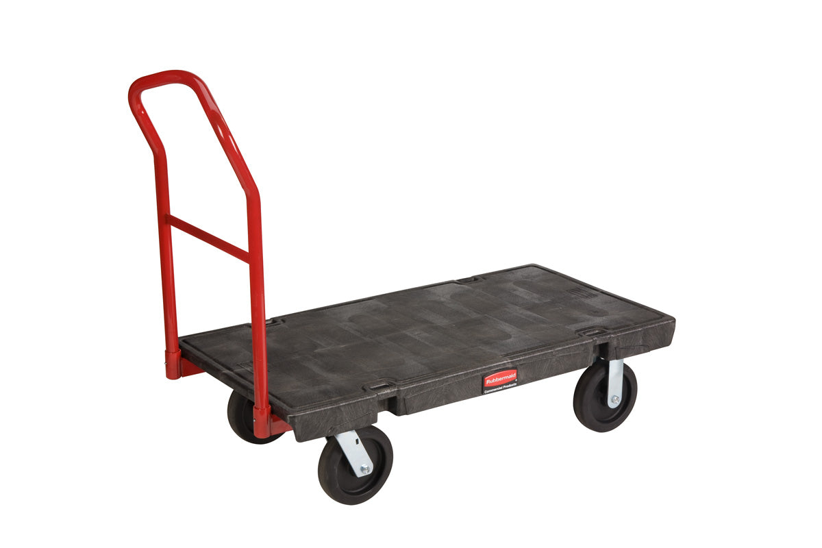 Newell Rubbermaid FG443600BLA Heavy Duty Platform Truck, 48" x 24"