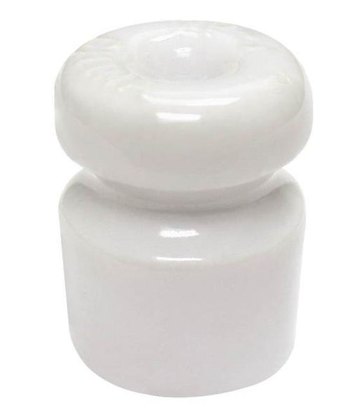 Zareba WP-5E/07089-96 Single Groove Wood Post Ceramic Insulator, White