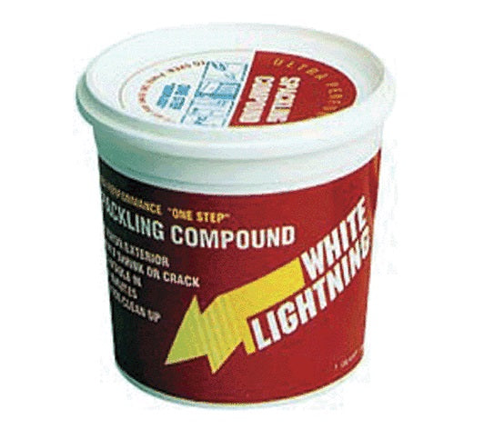 White lightning WL60520 Lightweight Spackling Compound, 1 Quart