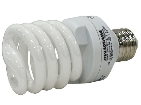 Sylvania 26354 Compact Fluorescent Light Bulbs, 23 Watts, 120 Volt