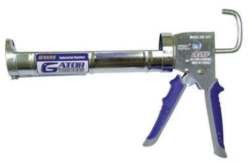 Newborn 960-GTR Gator Trigger Industrial Ratchet Rod Caulk Gun, 1/10 Gallon