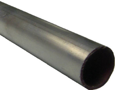 SteelWorks 11397 Round Aluminum Tube, 3/4" x 36", Mill Finish
