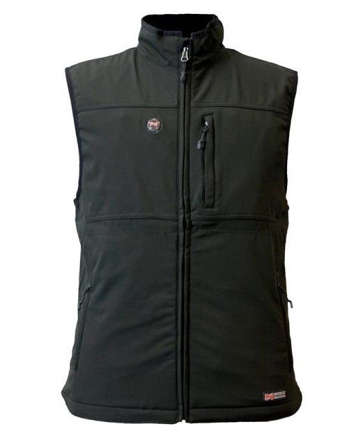 Mobile Warming MWJ13M01-XL-BLK Men Heated Vests, Black, Men