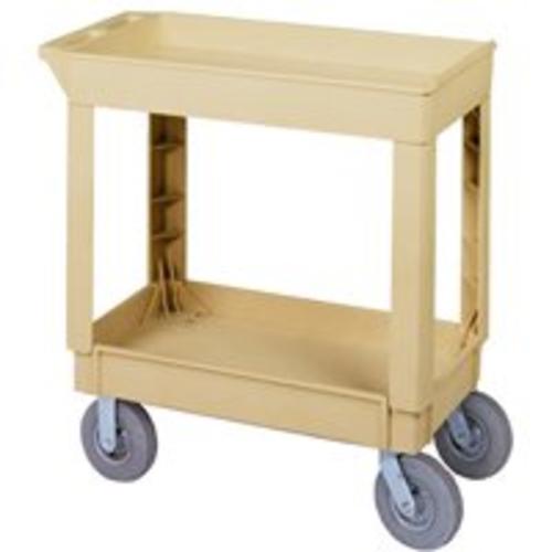 Continental Commercial N5805BE Pneumatic Utility Cart, Beige