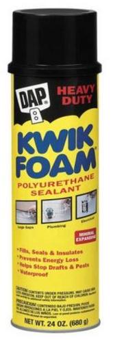 Dap 18232 Kwik Foam Polyurethane Sealant, 24 Oz