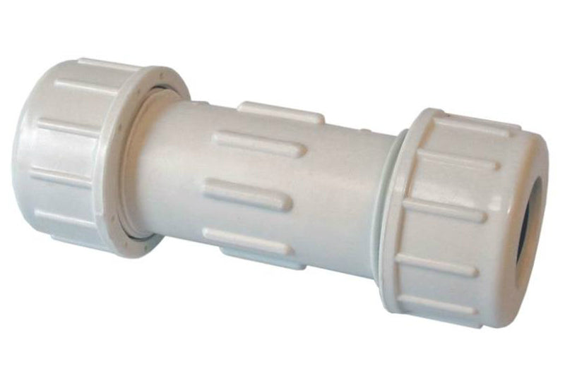 American Valve P600U 3 PVC Compression Coupling, 3" IPS