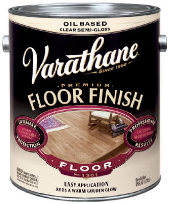 Varathane 214552 Premium Polyurethane Floor Finish, 1 Gallon Satin