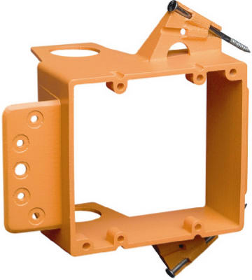 Carlon SC200A Low Voltage New Work Box Bracket, 5.35" x 3.81" x 3.3"