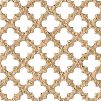 SteelWorks 11244 Cloverleaf Aluminum Sheet, 24" x 36", Mill Finish