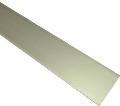 SteelWorks 11286 Aluminum Flat Bar, 1/8" x 1/2", Mill Finish