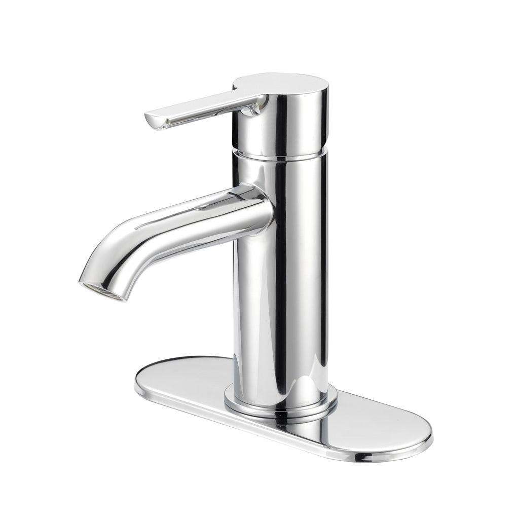 Boston Harbor FS6A0128CP Single Lever Handle Bathroom Faucet, Chrome