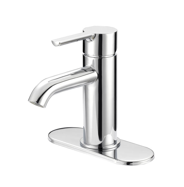 Boston Harbor FS6A0128CP Single Lever Handle Bathroom Faucet, Chrome