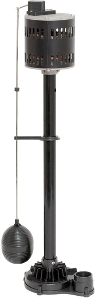 Superior Pump 92553 Pedestal Sump Pumps, 1/2 Hp, Plastic