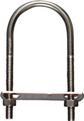 National Hardware N222-463 Stainless Steel U-Bolt, #536, 5/16"x2"x4-1/2"