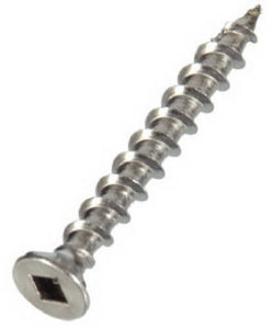 Hillman 41599 Stainless Steel Square Recess Screw #8 x 2", 25 Pack
