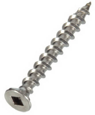 Hillman 41597 Square Recess Screw, #8 x 1.25", 25 Pack
