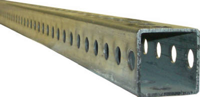 SteelWorks 11201 Telescoping Perforated Tube, 1-1/4" x 48", 14 Gauge