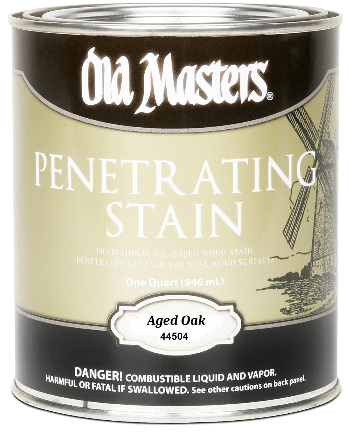 Old Masters 44504 Penetrating Stain, Aged Oak, One Quart
