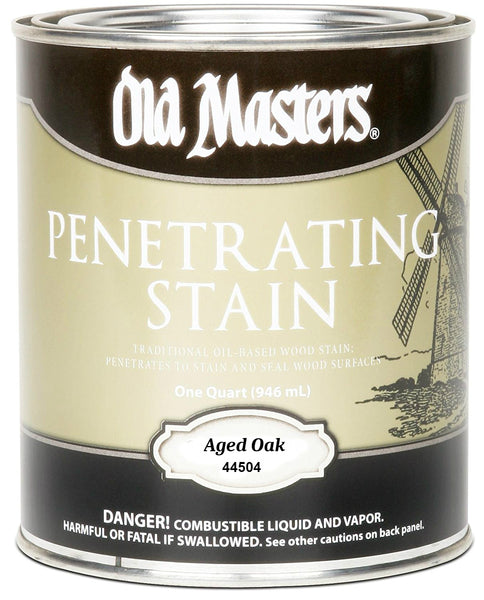 Old Masters 44504 Penetrating Stain, Aged Oak, One Quart