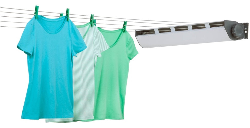 5 line retractable clothesline clearance