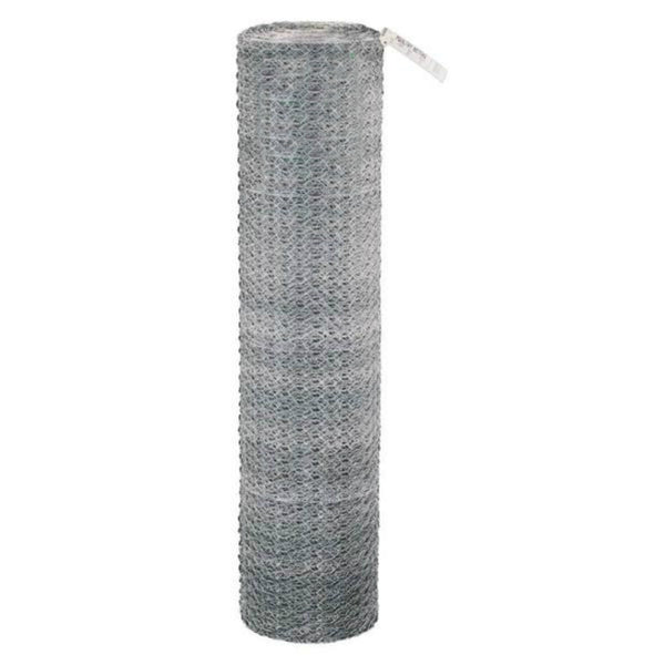 Deacero 1"X12"X50' Galvanized Poultry Netting, 20-Gauge