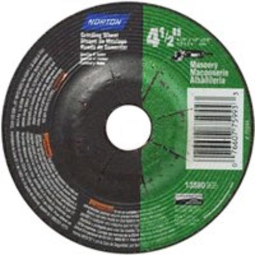 Norton 66252843599 Masonry Wheel 4-1/2"x1/4"x5/8"-11"