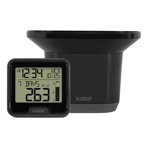 La Crosse Technology 724-1409 Digital Rain Gauge with Indoor Temperature