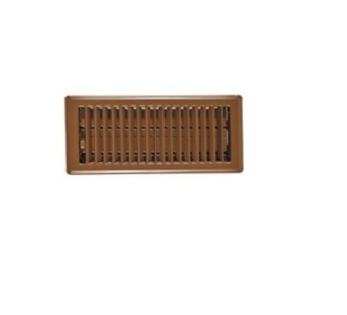 Imperial RG0210 Standard Floor Register, 3" x 10", Brown
