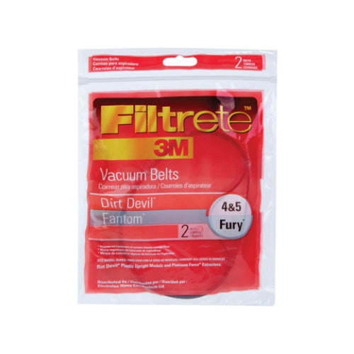 Filtrete 65045-12 Vacuum Cleaner Belt, Dirt Devil Style