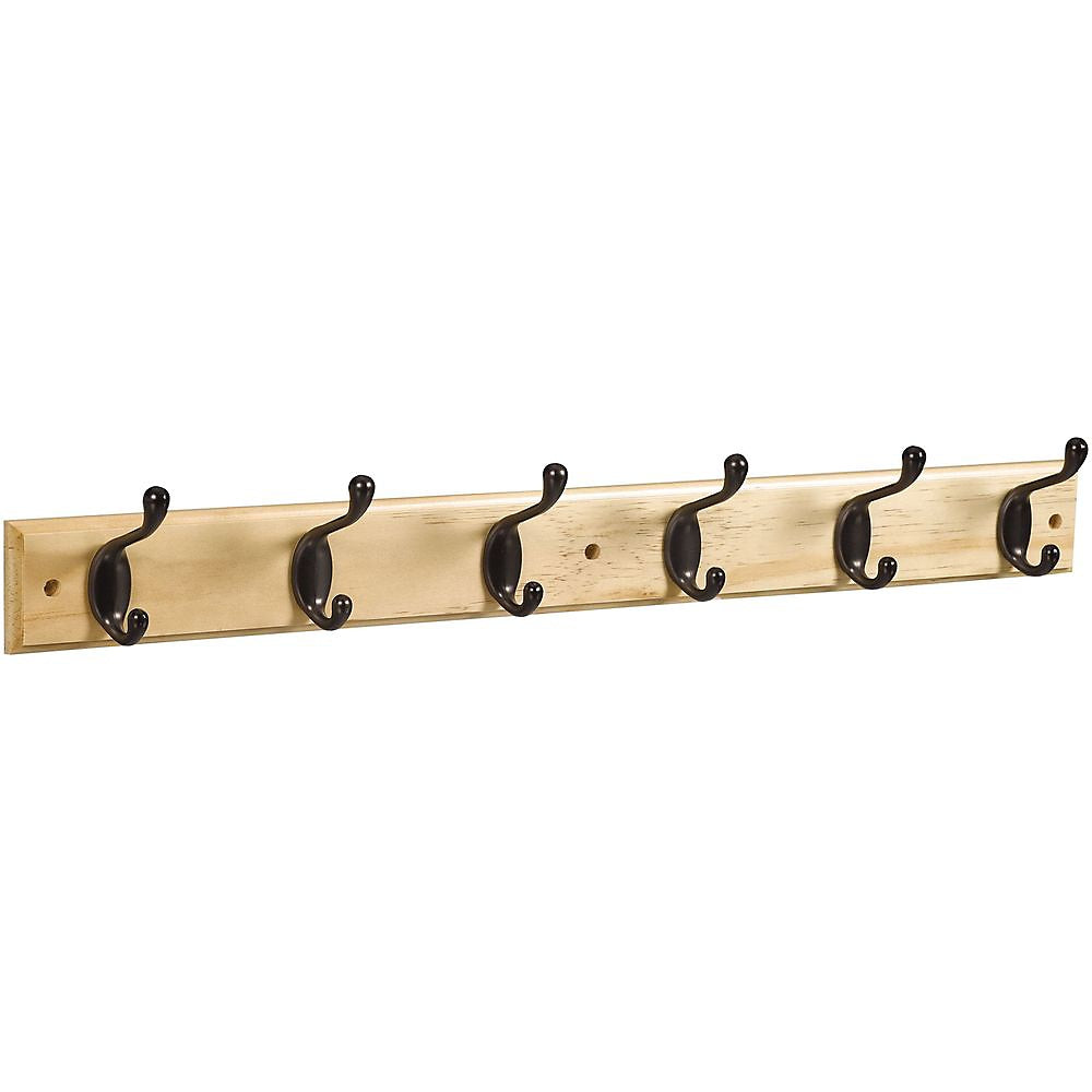 National Hardware S812-982 DPV8170 Hookrail, Oil Rubbed Bronze