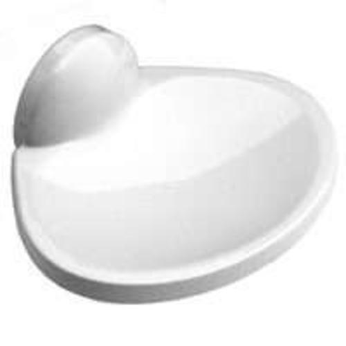 Mintcraft L5859-51-073L Atlantis Soap Dish Cup, White