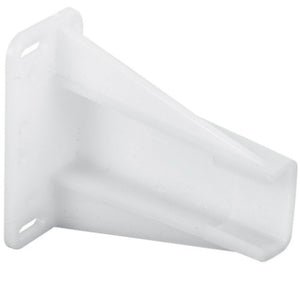 Prime-Line R7240 Drawer Side Track Bracket, White