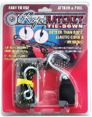 Rope Ratchet Tie Down 1/8"