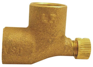 Elkhart 10159239/10151120 Drain Elbow, Cast Brass, 90 Deg, 3/4"