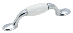 Amerock 263WCH Cabinet Pull, 5" x 3/4" x 1-1/4", Chrome